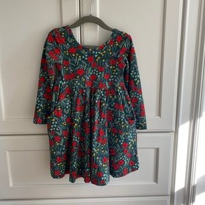 Hanna Andersson Holiday Skater Dress 3T